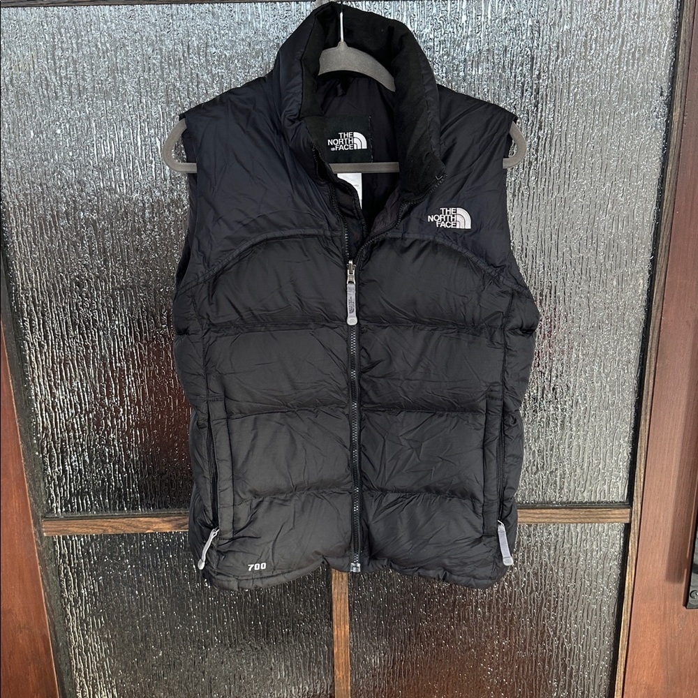 The North Face Jacket Womens Medium Nuptse 700 Down Insulated Black Vest. - Picture 11 of 11